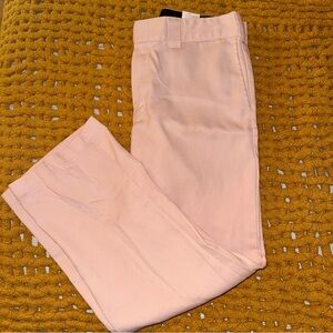 Dickies Pink Chinos Structured Cotton Blend
